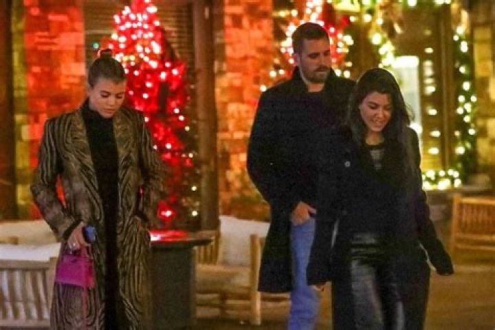 Kourtney Kardashian And Sofia Richie Are ‘Trying Their Best’ To Get Along For Scott Disick