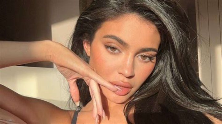 Kylie Jenner posed in a swimsuit three months after giving birth
