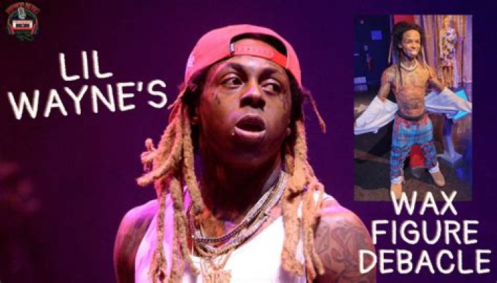 Lil Wayne goes mad after new wax statue of him pops up