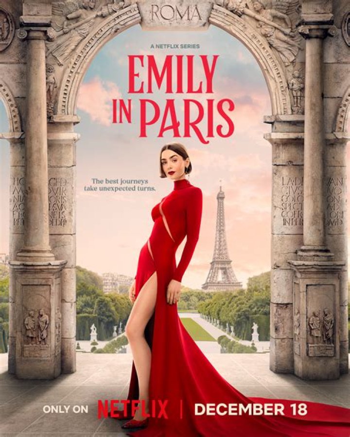 Lily Collins has returned to France to start filming the third season of Emily in Paris