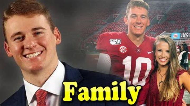 Mac Jones family, wife, children, parents, siblings