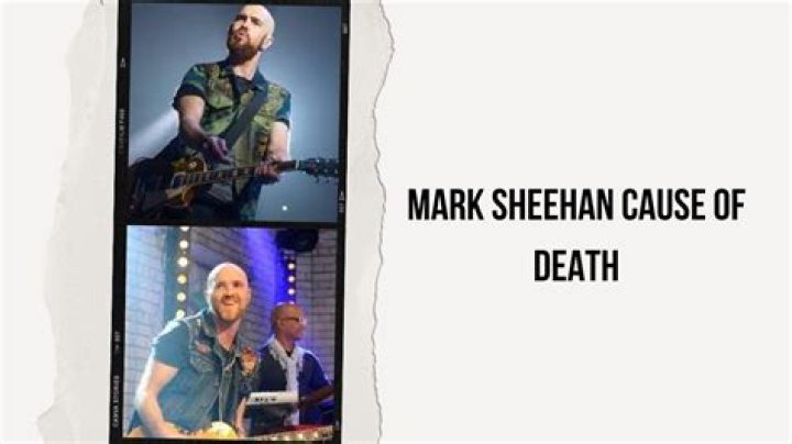 Mark Sheehan Cause of Death, the lead guitarist and co-founder of the band The Script,