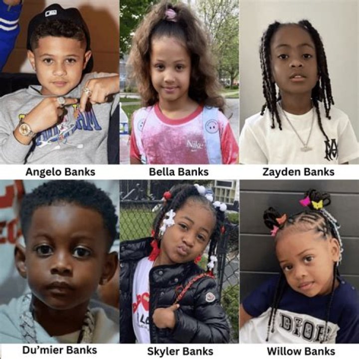 Meet Zayden Banks, Willow Banks, Du’mier Banks, Bella Banks, Skyler Banks and Angelo Banks, Lil Durk children