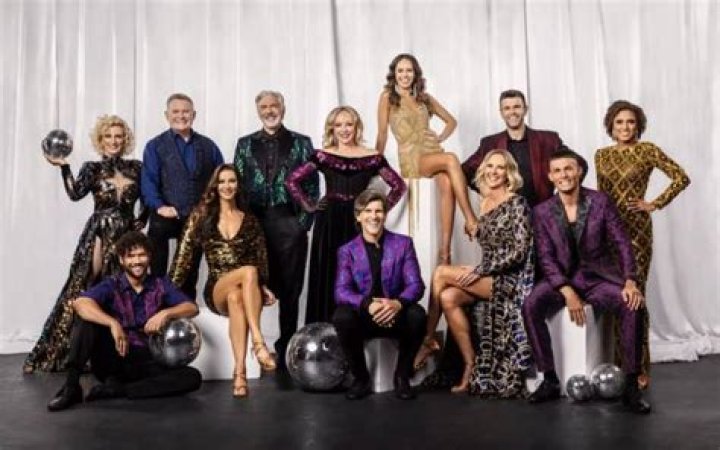 Nadia Bartel in Two-Piece Workout Gear Gets Fit For Dancing With the Stars Australia