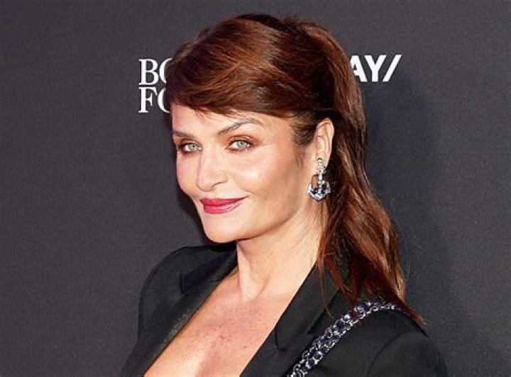 Helena Christensen in Bathing Suit Hits the Beach — Celebwell