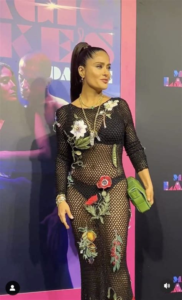 Salma Hayek in Bathing Suit Hits "Magic Mike" Premiere — Celebwell