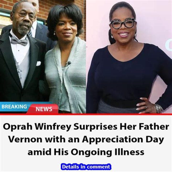 Oprah Winfrey’s Father, Vernon Winfrey, Who Had Cancer, Passed Away At The Age Of 89. It Is Reported By The TMZ Portal