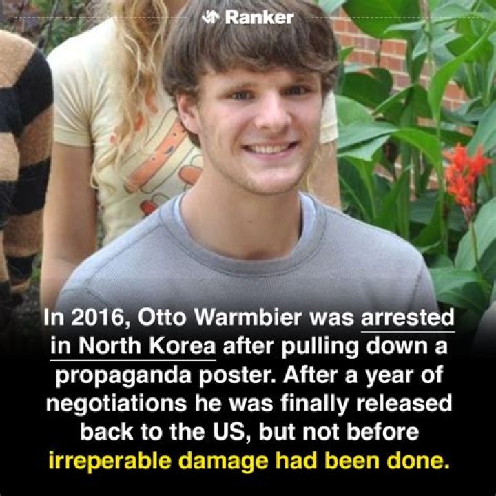 
Otto Warmbier’s teeth: what happened to them? After stealing a propaganda poster, someone was arrested and sent in jail. 