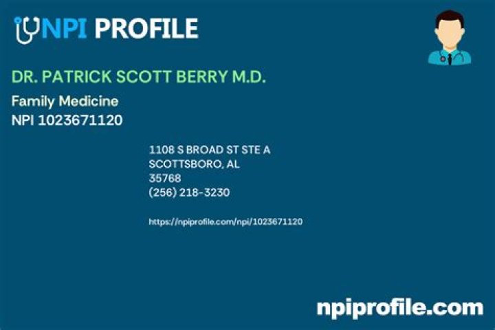 Dr. Patrick Berry, MD – Birmingham, AL