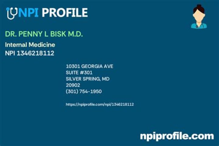 Dr. Penny Bisk, MD – Silver Spring, MD