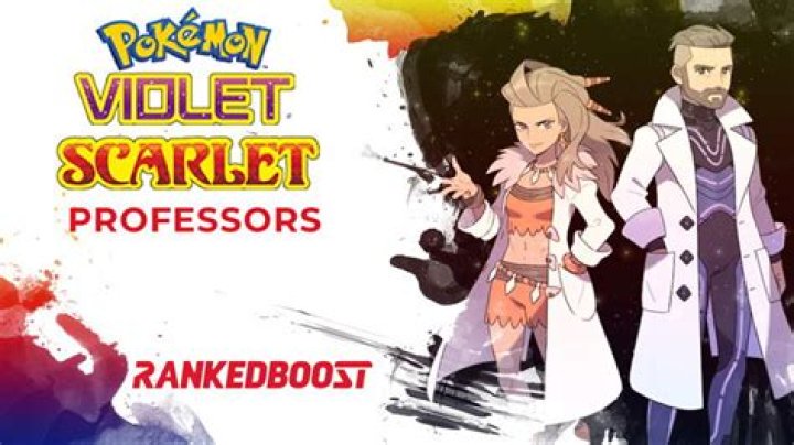Pokémon fans are thirsting over ‘Scarlet and Violet’ professors, because of course they are
