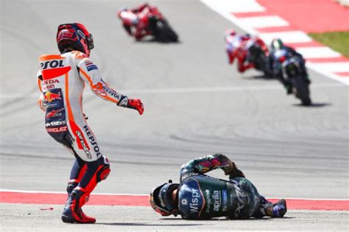 Portuguese MotoGP: Marc Marquez Crash, Marc Marquez Sauntioned After Portimao Incident