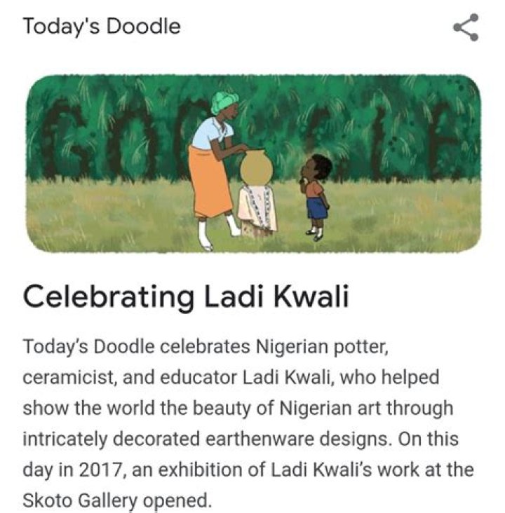
Potter Ladi Kwali Death Cause and Family Life Amid Google Doodle Tribute 