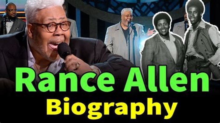 
Rance Allen Obituary, What was Rance Allen Cause of Death? 