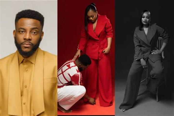 
Reactions As Nigerian Television Host, Toke Makinwa Shares Photos Of Herself And Ebuka Obi-Uchendu 