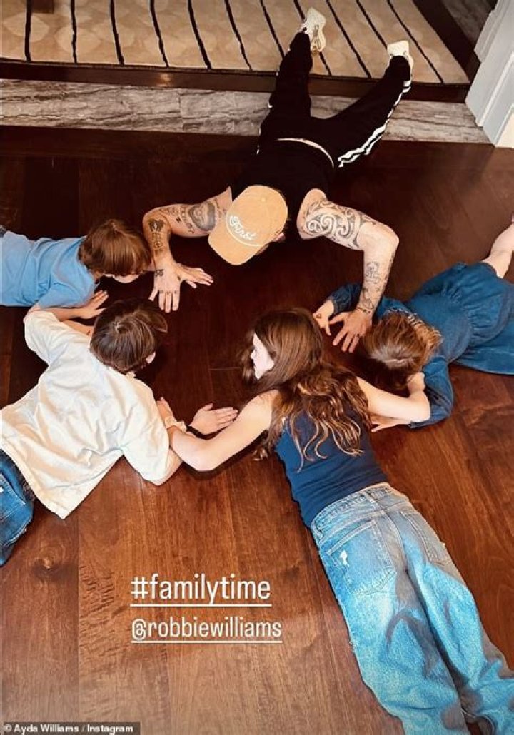 Robbie Williams’ 4 children: Meet Teddy, Charlie, Coco and Beau Williams