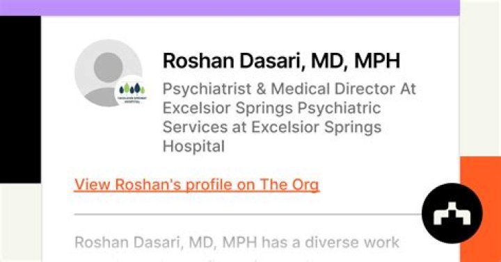 Dr. Roshan Dasari, MD – Excelsior Springs, MO