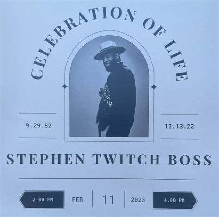 Stephen ‘tWitch’ Boss funeral date