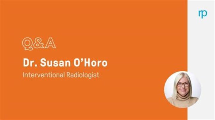 Dr. Susan O'Horo, MD – Boston, MA