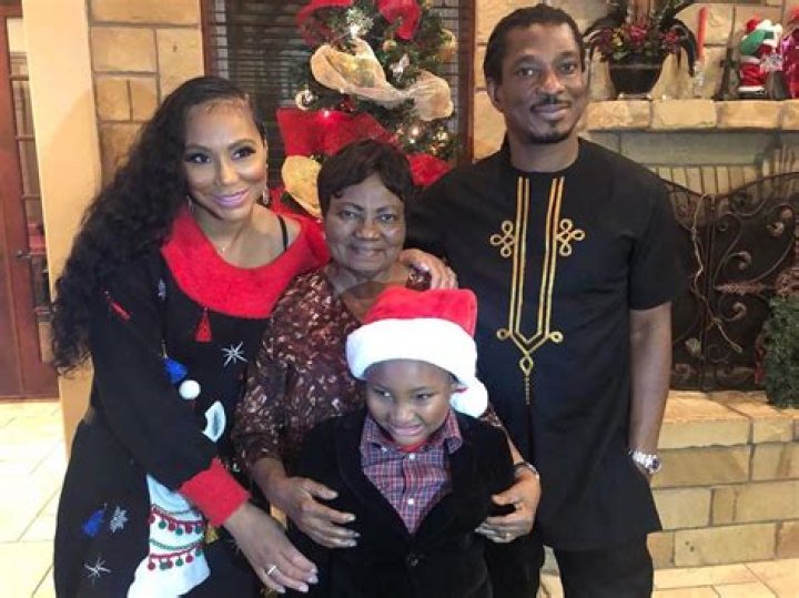 Tamar Braxton Melts Hearts With Video Of Her Son, Logan Herbert, Bonding With BF David Adefeso While Celebrating Christmas With His 80-Year-Old Mother