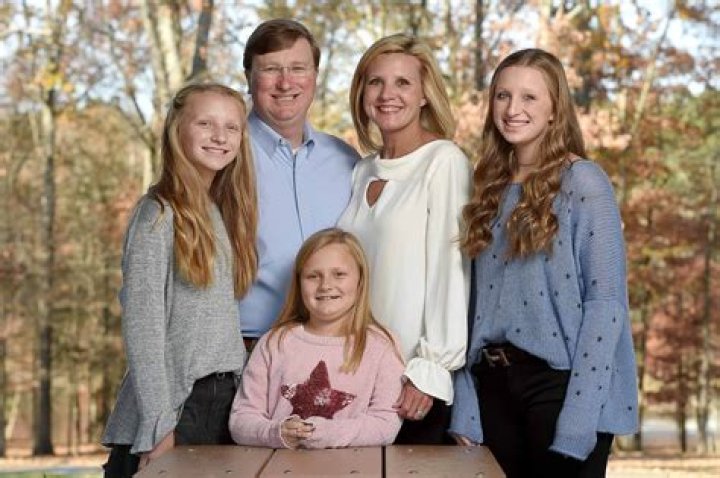 Tate Reeves family, wife, children, parents, siblings