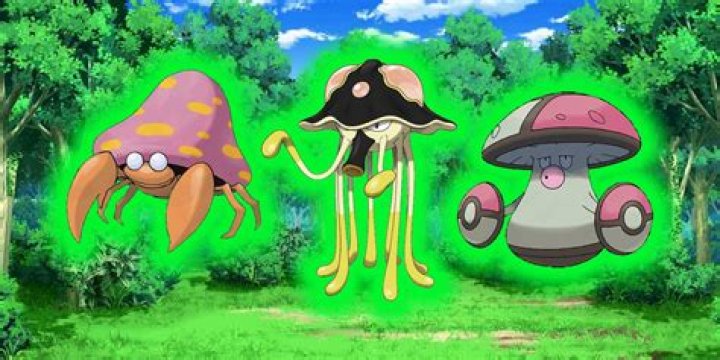 The 5 best mushroom Pokémon