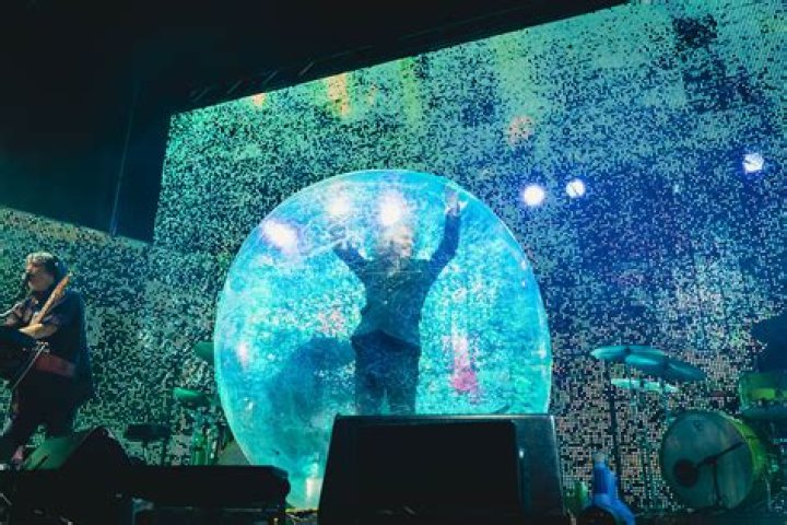 The Flaming Lips Holds Concert With Fans In Plastic Bubbles