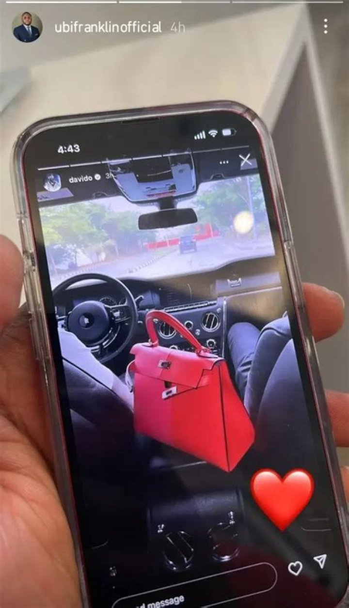 
Ubi Franklin Reacts As Davido Hints At Reunion With Ex-Fiancée Chioma Rowland 