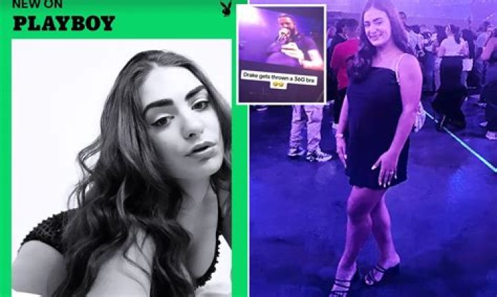 
Veronica Correia, who tossed 36G bra on stage during Drake’s concert, lands Playboy offer 