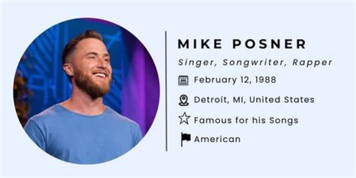 What Ethnicity Is Mike Posner? – Celebrity