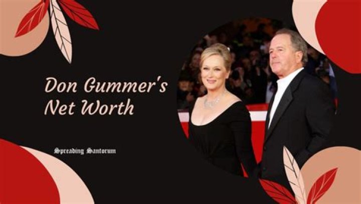 What is Don Gummer’s net worth in 2023?