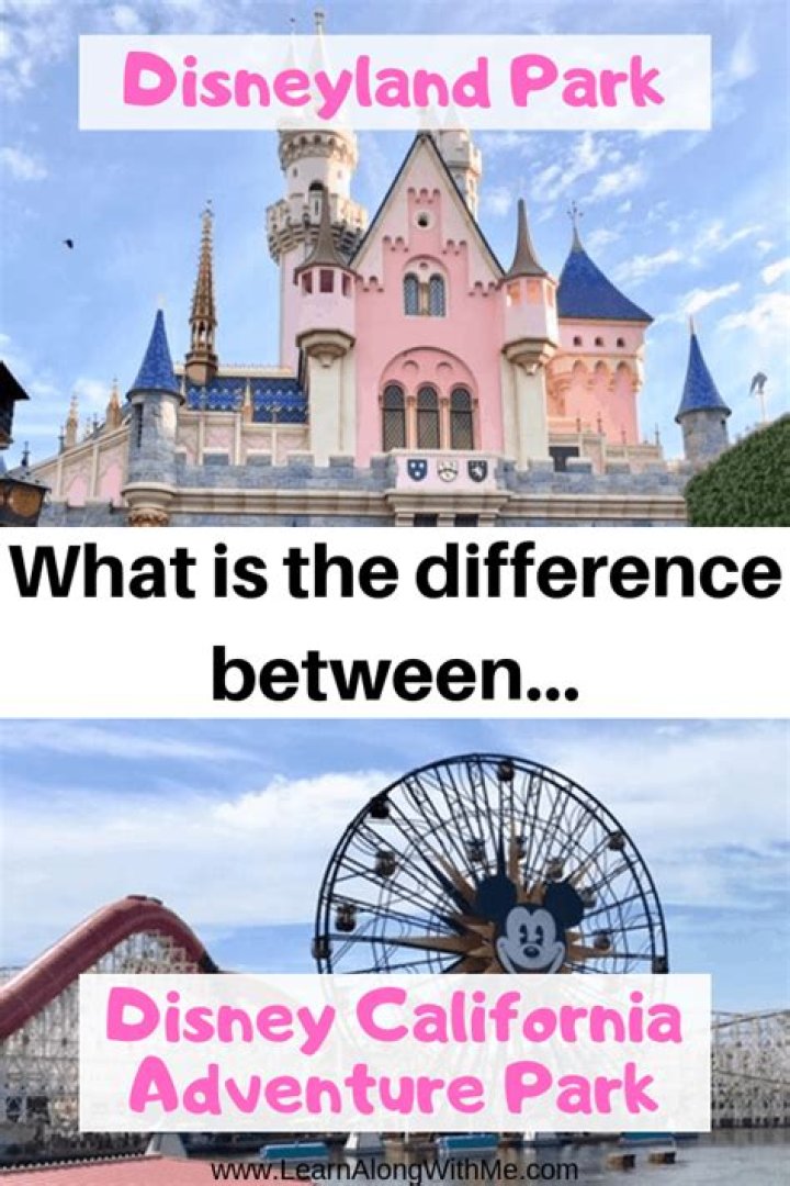 What is the difference between Disneyland and California Adventure? – Celebrity