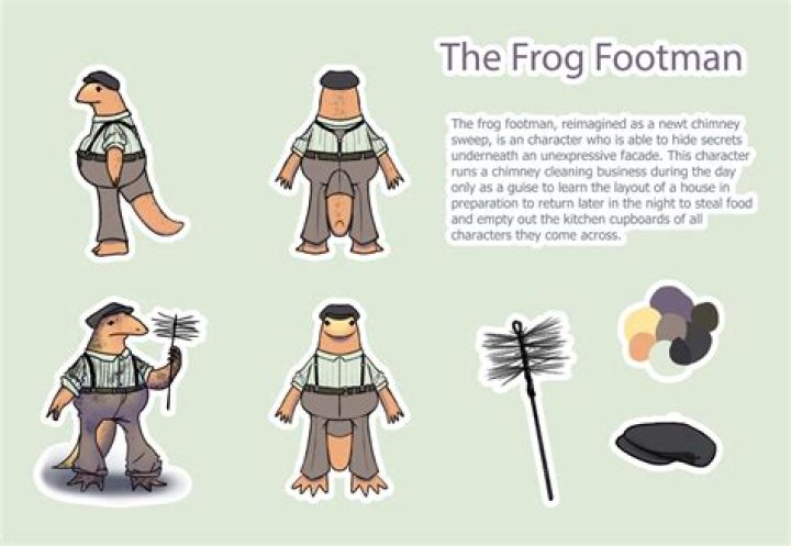 What kind of character is the frog footman? – Celebrity