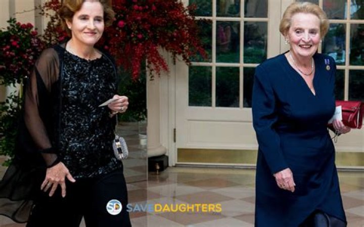 What was Madeleine Albright's relationship with Marcia Kunstel after divorce?