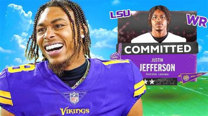 Where did Justin Jefferson go to college? Did Justin Jefferson play college football?