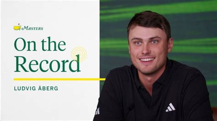 Where did Ludvig Aberg go to college and high school?