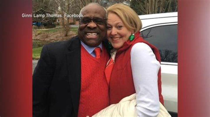 Who is Clarence Thomas' second wife Virginia Thomas?