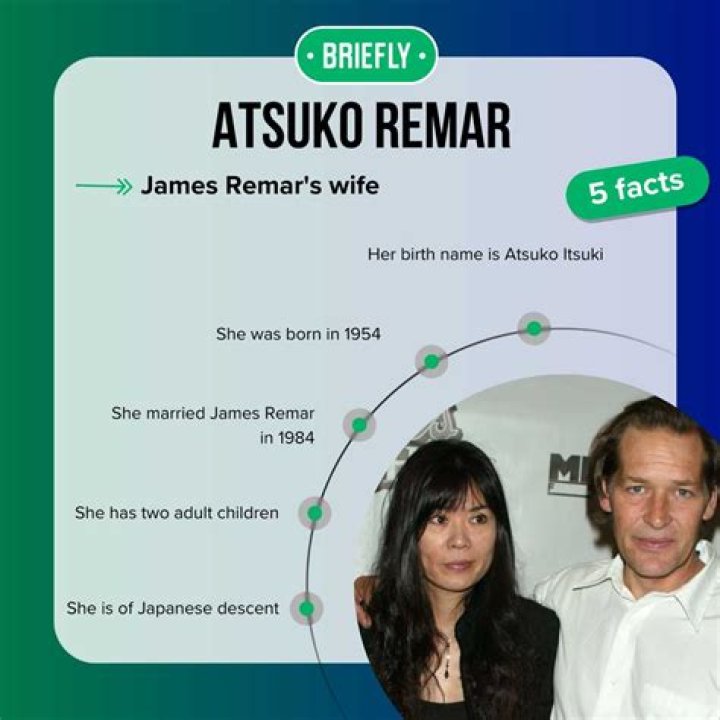 Who is James Remar wife Atsuko Remar?