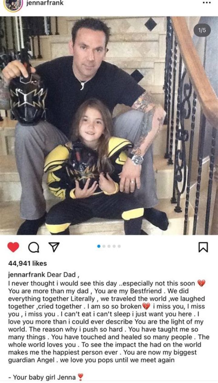 Who is Jason David Frank’s daughter Jenna Frank? Wikipedia, age, birthday, rap, Instagram