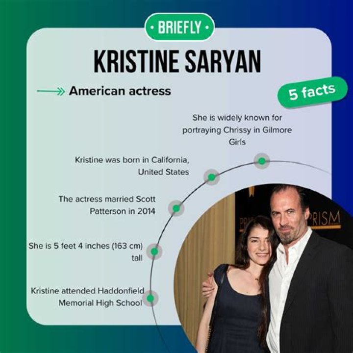 Meet Kristine Saryan, Scott Patterson Wife: Age and Net worth