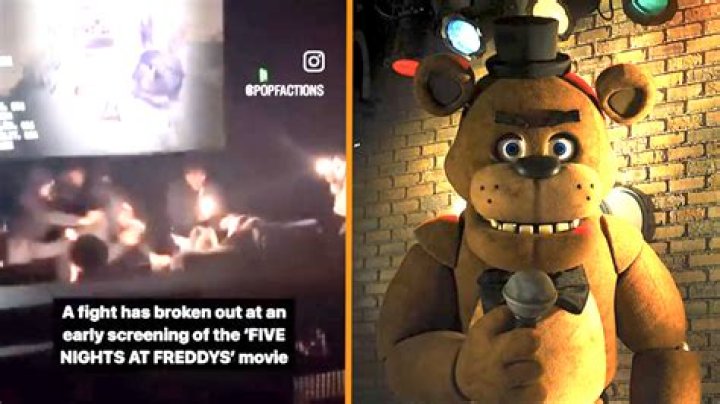 Why did a fight break out at an early screening of ‘Fight Nights at Freddy’s?’ The tussle, explained