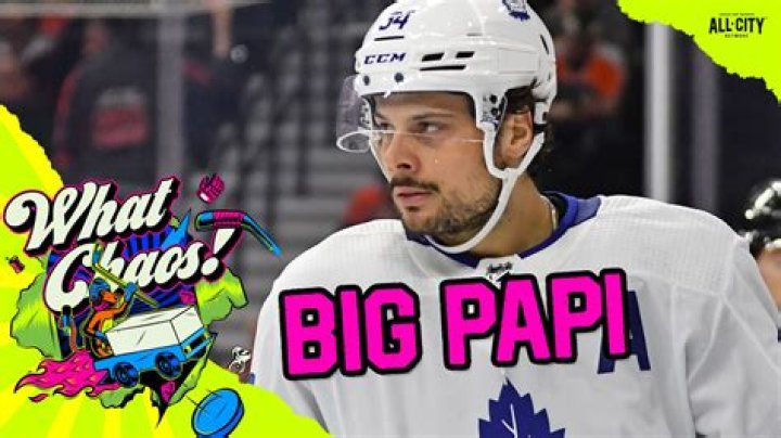 Why do they call Auston Matthews Papi?