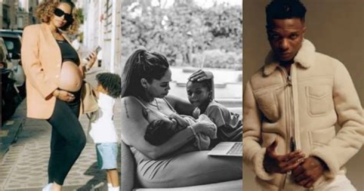 
Wizkid Steps Out with his Third Baby Mama, Jada and his Son Zion 